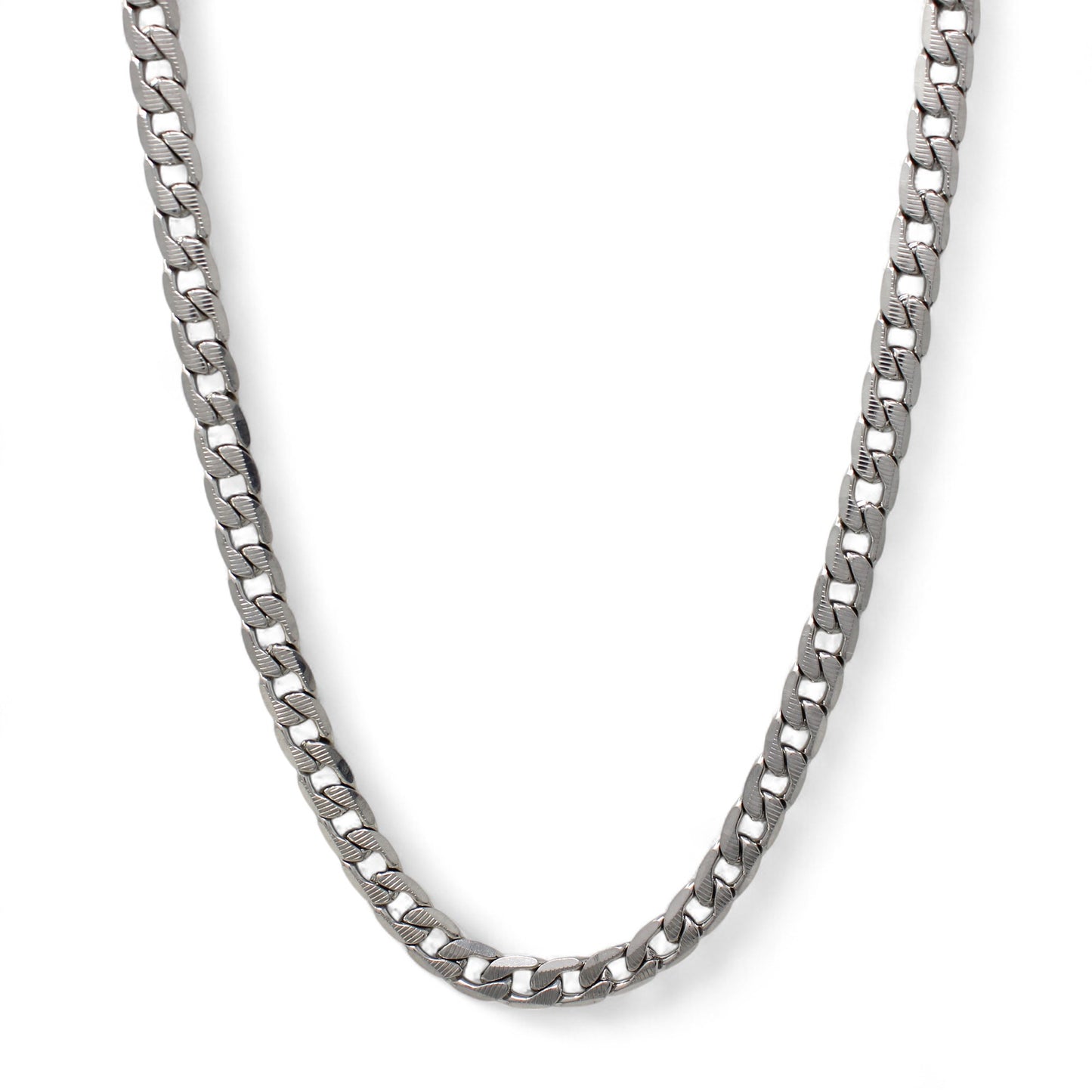 Cuban Textured Curb Chain
