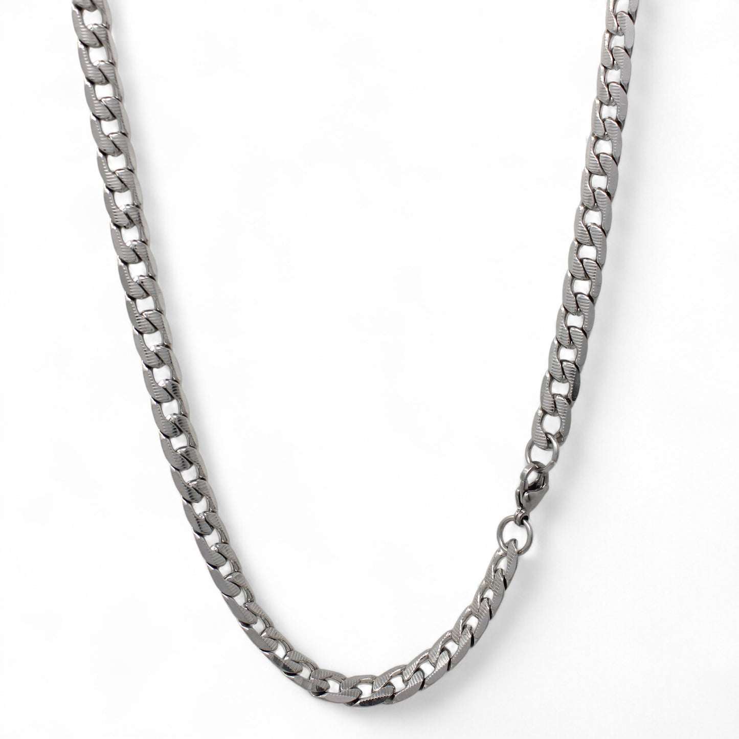 Cuban Textured Curb Chain