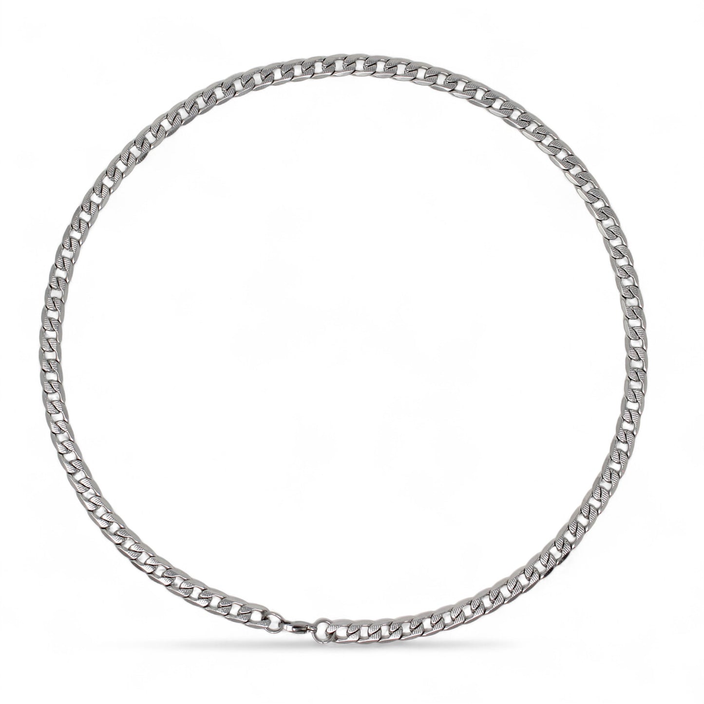 Cuban Textured Curb Chain